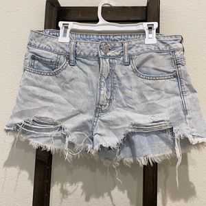 American Eagle distressed shorts